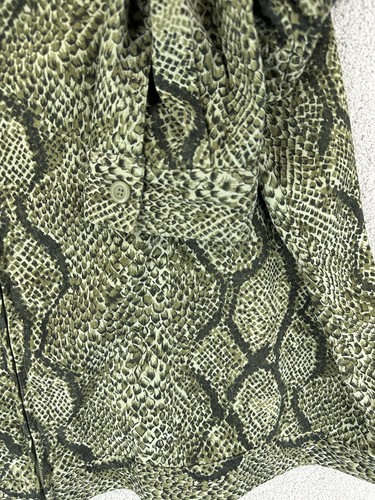 Avenue Animal Print Jacke Damen 22/24 grün Freizeit Büro Reise - Bild 11 von 15