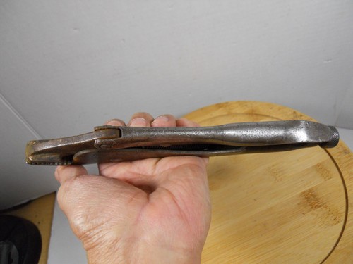 vintage 1942 Dewitt Neer vise grip locking pliers retro hardware hand tool - Picture 11 of 21