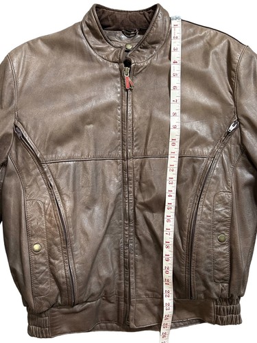 FIRSTGEAR by Hein Gericke Leather Bomber Jacket Women Size MEDIUM Liner Vented - Bild 23 von 24