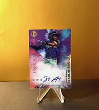 2021 Bowman Inception Prospect Starlin Aguilar Auto #222/400 Mariners