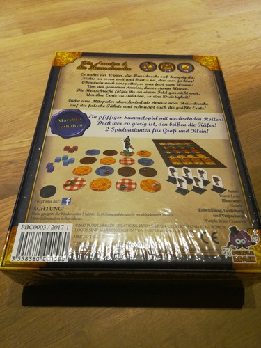 Gesellschaftsspiel "Die Ameise und die Heuschrecke", Asmodee, Purple Brain - Bild 3 von 4