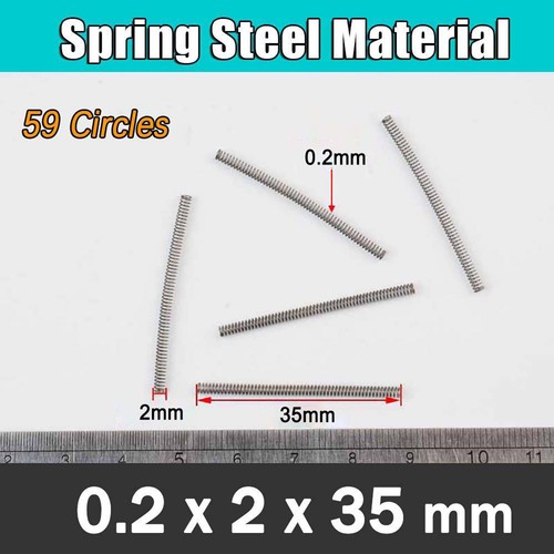 0.2mm Wire Dia Compression Spring Steel 1.5mm - 4mm OD Small Pressure Springs - Afbeelding 40 van 83