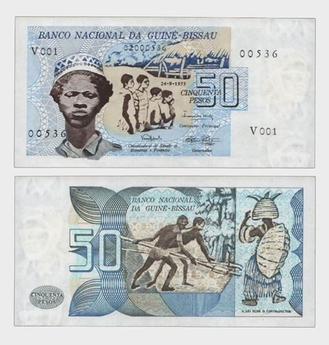 Guinea-Bissau - 1975 - 50 Pesos - "UNC" - #CO2481