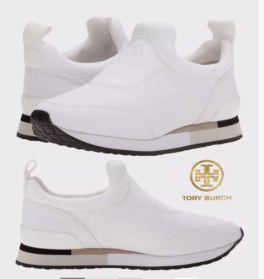 Nuevo En Caja tenis Tory Burch Laney neopreno Slip-On blancoo Moda tenis Caja zapatos talla 9 152194 Nuevo En Caja tenis Tory Burch Laney neopreno Slip-On blancoo Moda tenis Caja zapatos talla 9 152194