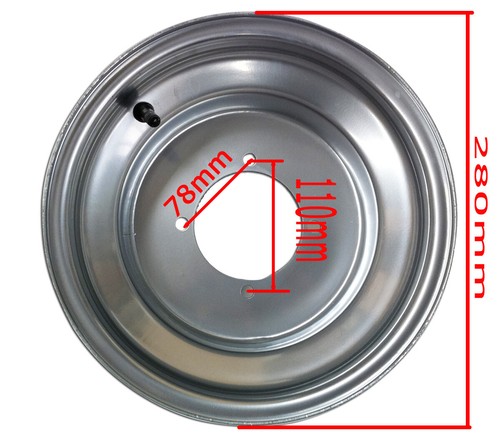 2x ATV 10" inch Rim 21x7 -10 23x7-10 Quad Bike Dune Buggy Ride on Mower Tyre - Picture 4 of 6