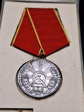 Orden Rum&auml;nien Romania Medalia Muncii Pentru merite Deosebite in Munca Etui