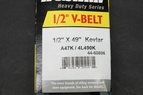 Cinturón en V Huskee Heavy Duty 1/2" x 49" A47K 4L490K 44-60896 - Imagen 2 de 3