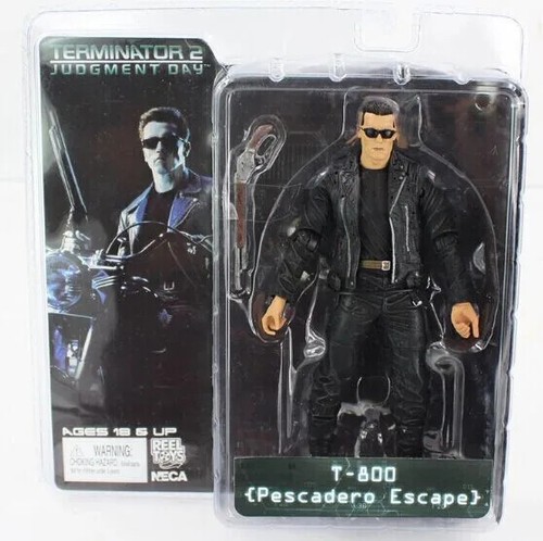 NECA The Terminator T-800 T-1000 Endoskeleton 18cm PVC Action Figure Collectible - Picture 17 of 29