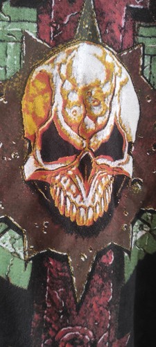 Camiseta De Colección Warhammer Blue Grape Games Workshop 1997 Inocence Proves Nothing M Rara - Imagen 9 de 24