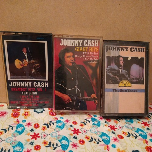Johnny Cash -Set of 3 Cassette Tapes  - Bild 1 von 4