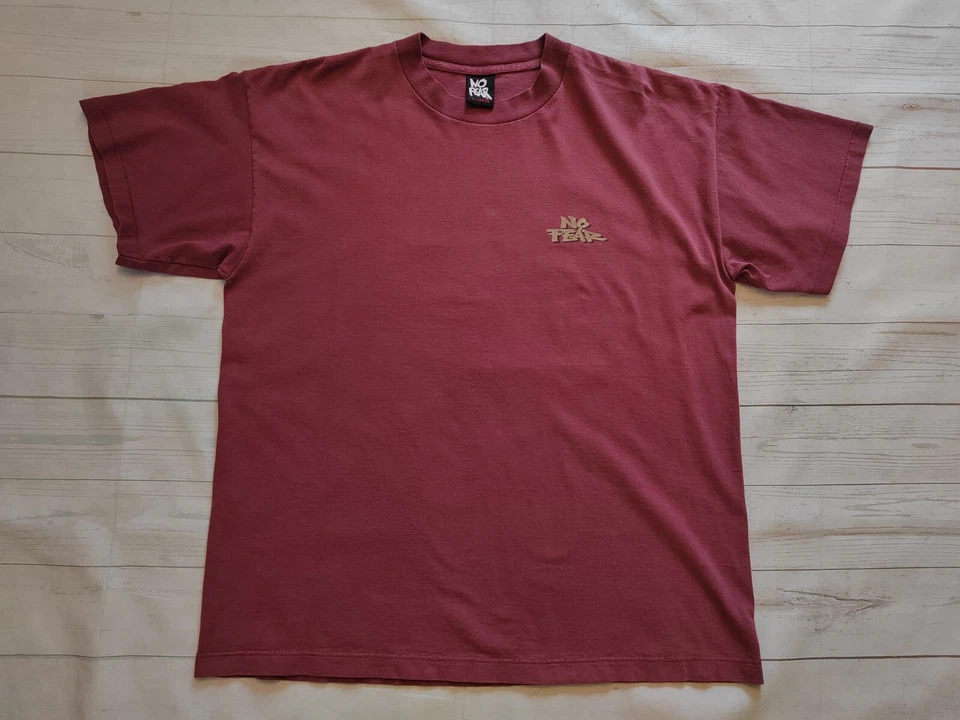 No Fear Vintage 90s Men's Single Stitch Made In USA Skateboard T-shirt Size XL - Image 4 of 4