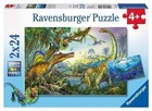Ravensburger BRAND 2 X 24pc Puzzles - Prehistoric Giants