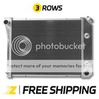 Aluminum Radiator for Chevy Camaro Chevelle El Camino Monte Carlo 1968 1987 1985