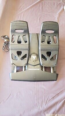 Thrustmaster TFRP Rudder Pedals Flight Simulator Control Thrustmaster TFRP Rudder Pedals Flight Simulator Control