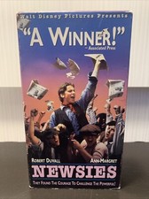 Newsies (VHS, 1992) Christian Bale, Robert Duvall, Bill Pullman, Ann-Margaret
