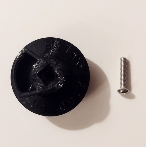 Homelite Generator UTi2100 Knob Switch Run / Off selector - 3D printed part - Picture 6 of 8