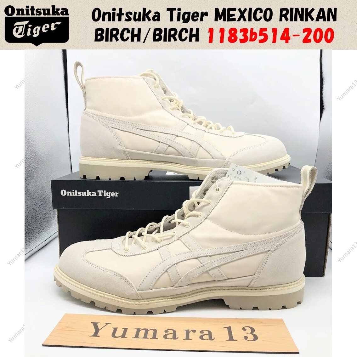 Onitsuka Tiger MEXICO RINKAN BIRCH/BIRCH 1183b514-200 Unisex Size