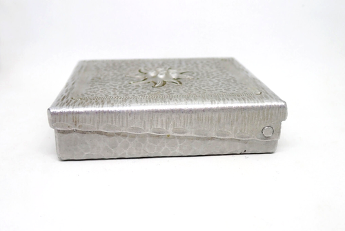 Vintage Box Edelweiss Metal Case German Trinket Cigarettes - Picture 3 of 11