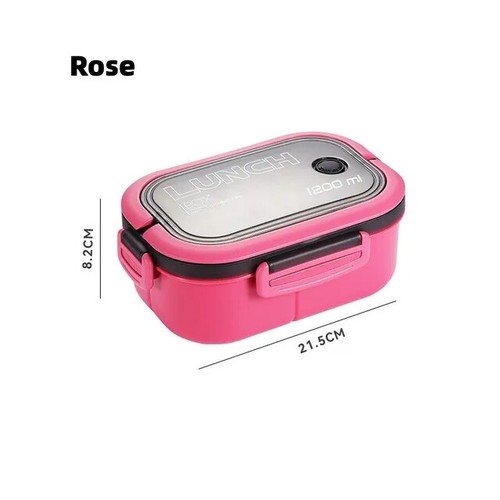Cute LunchBox for Kids, School Outdoor Camping Picnic Can put in the Microwave - Picture 10 of 14