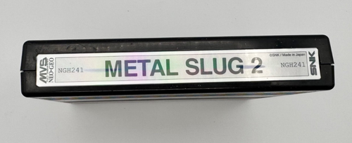 US Verkäufer - Metal Slug 2 SNK Cartridge Neo Geo MVS - neu beschriftet - getestet & funktionsfähig - Bild 5 von 8