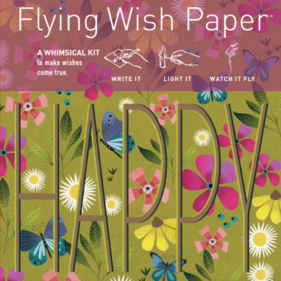 Flying Wish Paper Wunschpapier Mini Kit - 5'' x 5'' Art Modell