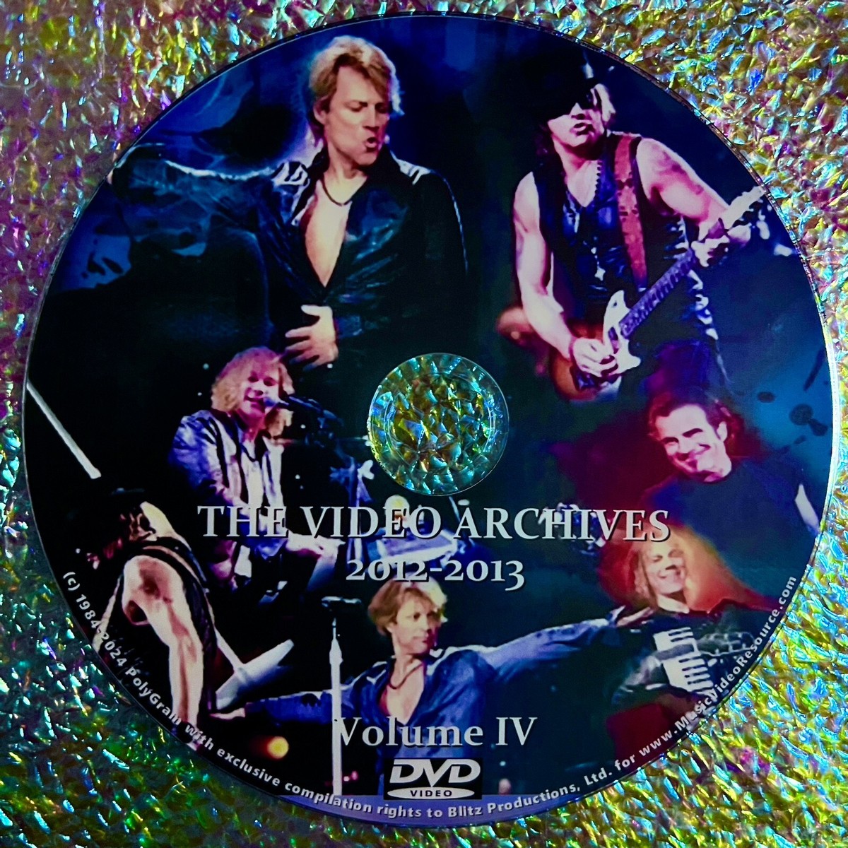 BON JOVI DVD6枚セット BON JOVI The Video Archives 1984-2021 6 DVD Set (Live