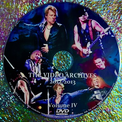 BON JOVI The Video Archives 1984-2021 6 DVD Set (Live Performances