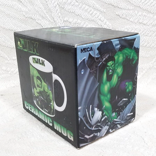 Taza de café The Hulk Marvel Neca 2003 taza de cerámica/banda sonora de película/insignia - Imagen 15 de 24