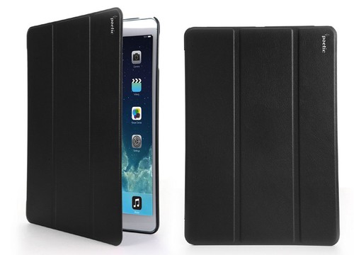 Apple iPad Air 1 (5th Gen iPad)-Poetic Slimline Stand Cover Case -Black - Picture 3 of 8
