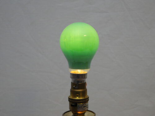 3 Vintage Large Standard Bayonet Coloured Bulbs Green Red & Blue 25 Watt Osram + - Picture 6 of 16