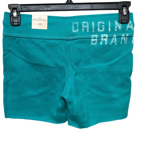 AEROPOSTALE MUJER ALGODÓN LOUNGE SHORTS CON LOGO GRÁFICOS TALLA S NUEVO CON ETIQUETAS - Imagen 4 de 4