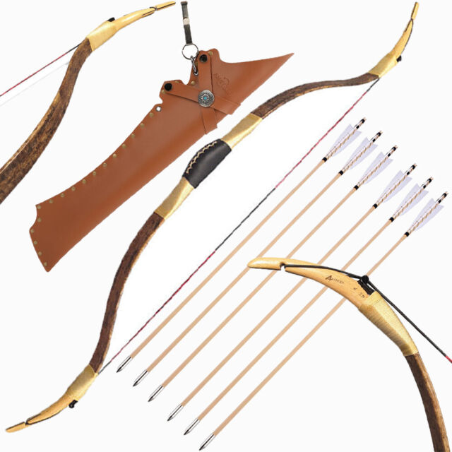 Archery Traditional Turkish Recurve Bow Handmade Horsebow 20-40lbs Hunting NY10260 Archery Traditional Turkish Recurve Bow Handmade Horsebow 20-40lbs Hunting NY10260