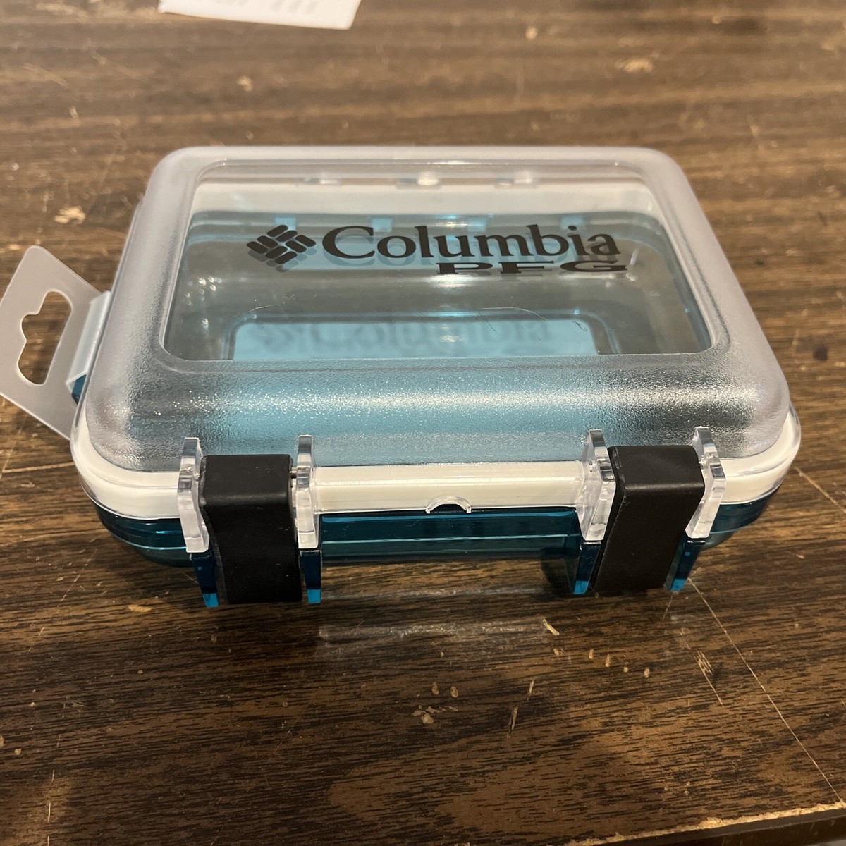 columbia tackle box Columbia Small Gear Stash Box Fishing Watertight Crushproof 6.6”x5.1”x2”  PFG