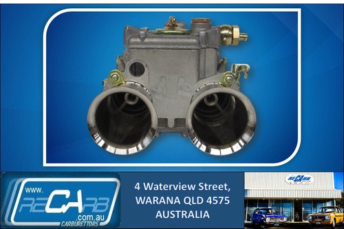 Suit Ford 250 2V - New Triple WEBER 45 DCOE Carburettor Set - Picture 4 of 9