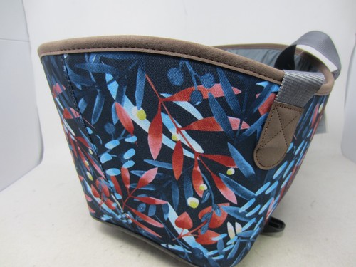 New Racktime Agnetha Trunk Bike Shopping Bag For SnapIt Rack System - Flowers - Picture 5 of 13