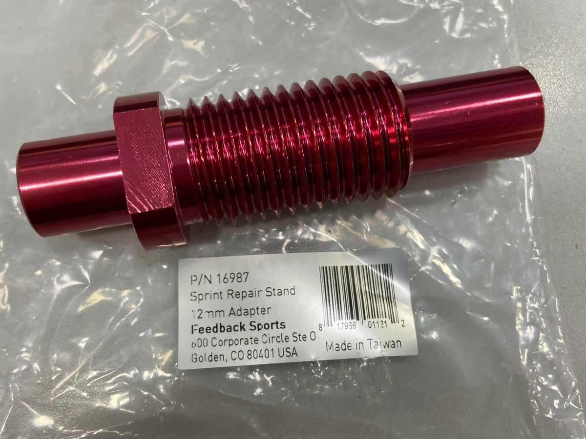 Feedback Sprint Repair Stand 12mm Adapter Red 16987 eBay