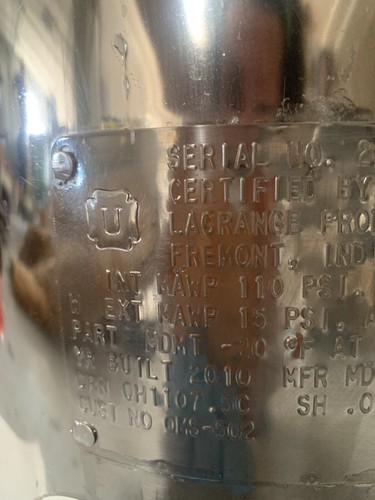 Binks 0910-496 Pressure Tank 2.8 gallons - Picture 4 of 10