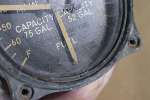 10 Vintage GE General Electric Aviation Aircraft Gauges Indicator DJ-3 DJ-17 20 - Picture 8 of 24
