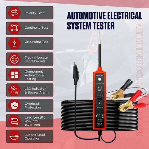 Rastreador de Cortos Circuito de Carros Buscador/Detector De cables automotriz - Picture 10 of 16