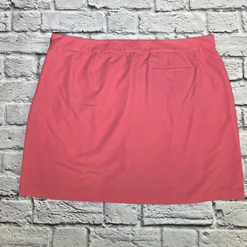 WOMENS IZOD GOLF CLASSIX PINK PLEATED SKORT SKIRT SHORTS - Picture 5 of 9