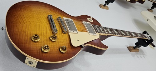 2023 Gibson Custom Shop 1959 Les Paul Standard Reissue VOS Iced Tea Burst - Picture 4 of 22