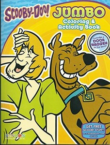Scooby doo jumbo coloring activity book