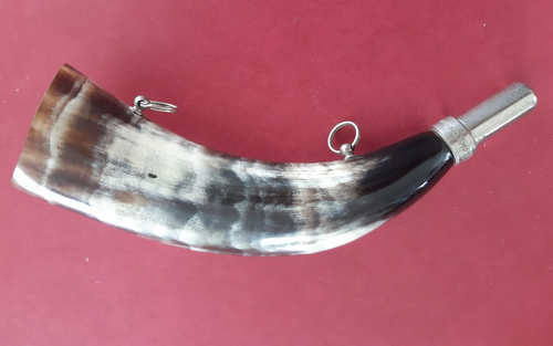 Trompe de chasse corne de vache 27cm Elless