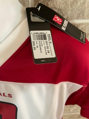 Arizona Cardinals NFL #11 Fitzgerald Jersey Size Youth XL New - Picture 5 of 7