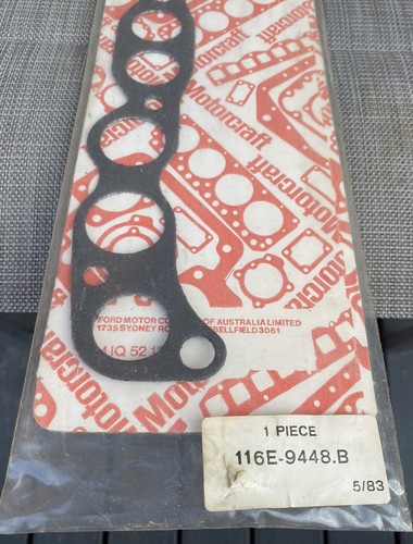 NOS MOTORCRAFT FORD 1970's CARPI-CORTINA-ESCORT EXHAUST MANIFOLD GASKET!! - Picture 2 of 6