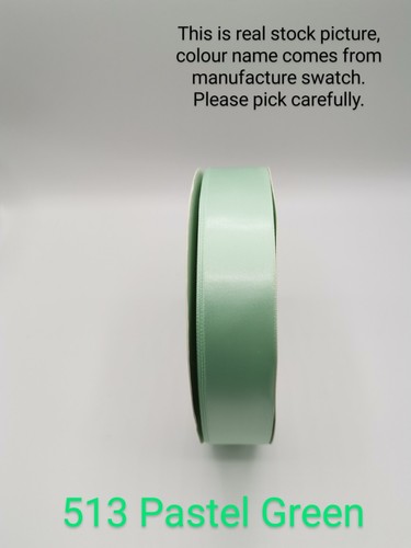 NEW Double Sided Satin Ribbon Premium High Quality 16mm 25mm 32mm 38mm 50mm - Picture 50 of 71