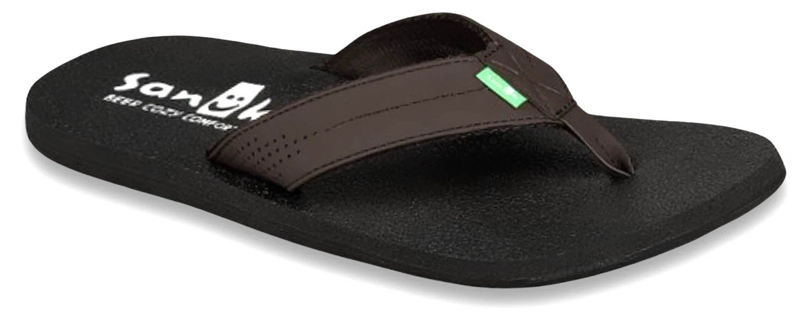 Sanuk Beer Cozy Coaster Sandals Flip-Flops - NWT Mens 10 Brown / Black #44607-D8
Opens in a new wind