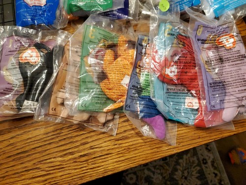 Vintage 1998 Complete Set of McDonalds Beanie TY Babies 1-12 Unopened Packages - Picture 2 of 3