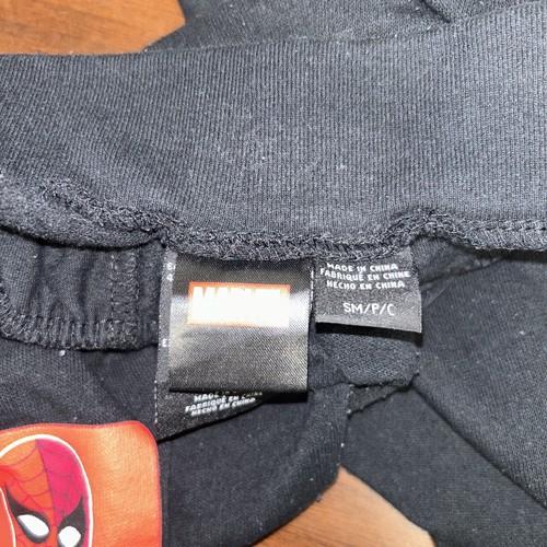 Marvel by Mad Engine Boys Spiderman Black Pajama Sleep Pants Size Small - Picture 8 of 9