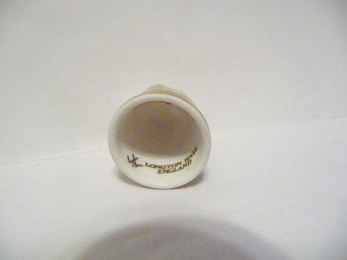 THIMBLE PORCELAIN LONGTON HALL ENGLAND "RUSTIC CASTLE" TCC 1/87 - Picture 5 of 5